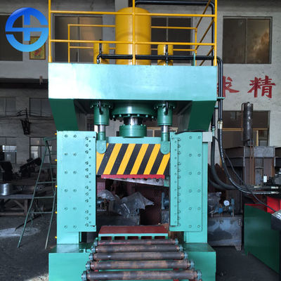 machine de cisaillement de plaque métallique hydraulique de force du cisaillement 800KN pour l'usine de récupération en métal