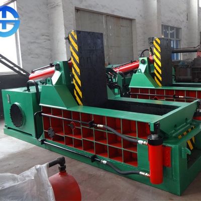 Qualité  Hydraulic Scrap Metal Baler Scrap Baling Machine 10-20 Ton / Day usine