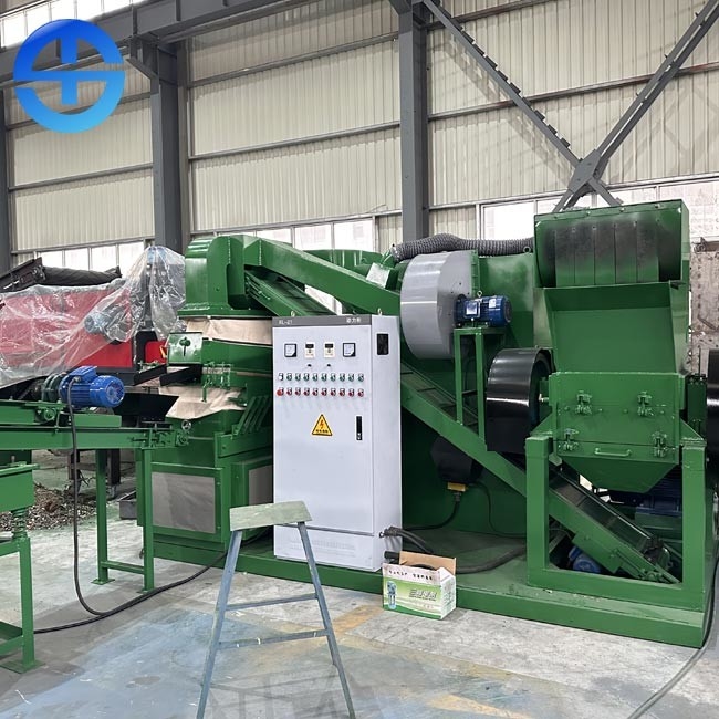 Câblages cuivre compacts de chute réutilisant la pureté de la machine 20mm 300kg/H 400kg/H 99,9%