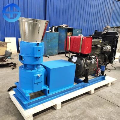 L'appartement meurent machine diesel de granule de biomasse de 300mm 600-800 kg/h heures