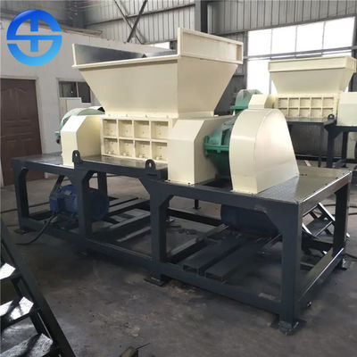 doubles lames de la machine 15ton/H 18 Ton/H 9crsi de défibreur d'axe de la puissance 2*110kw