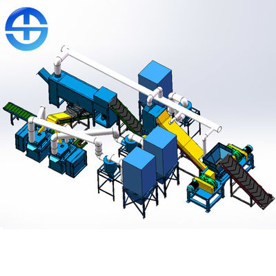 1 Ton/H 98% Rate Radiator Recycling Machine de séparation