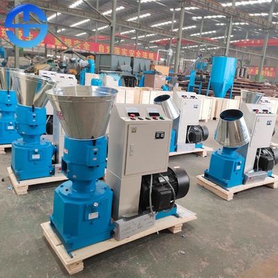 Petite machine en bois faite maison du granule 100kg/hr du granule 3mm