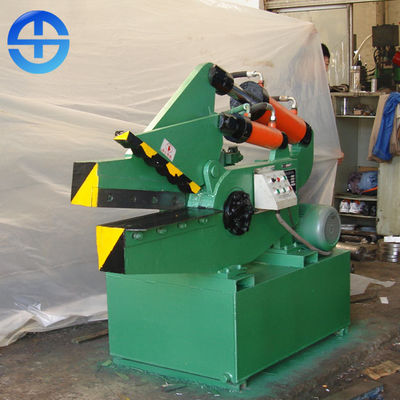 Durée de vie de cisaillement hydraulique de machine de cisaillement hydraulique d'alligator de 63 tonnes longue