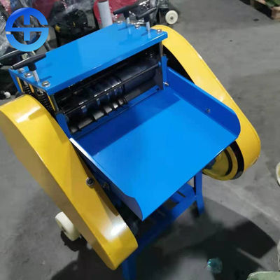 Double double machine de dépouillement de roulement de câblage cuivre de couteau 3 kilowatts