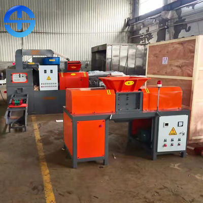 r Min Speed de la machine 50 de défibreur d'axe de double de 700Kg/H 800kg/H