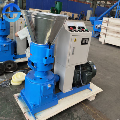 Machine entraînée par un moteur électrique électrique 200kg/H 300kg/H de granule de la biomasse 7.5kw